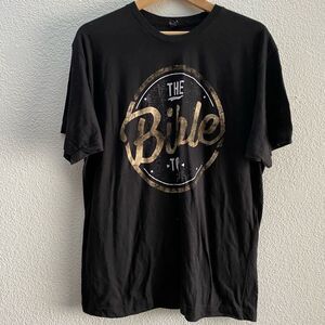 The Bible Tour 2016 Matthew West Sidewalk Prophets Aaron Shust Blanca T-Shirt XL